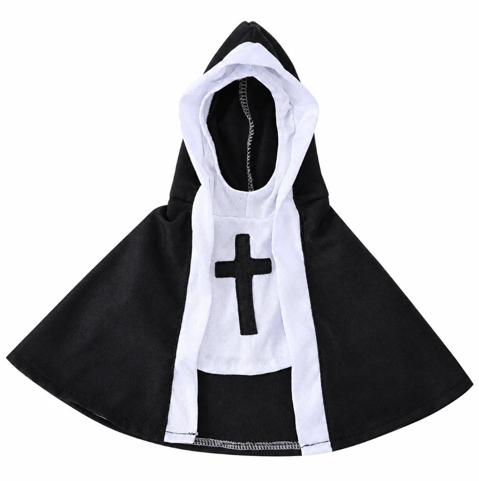 Disfraz de monja para mascotas