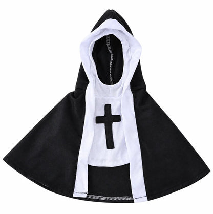 Disfraz de monja para mascotas